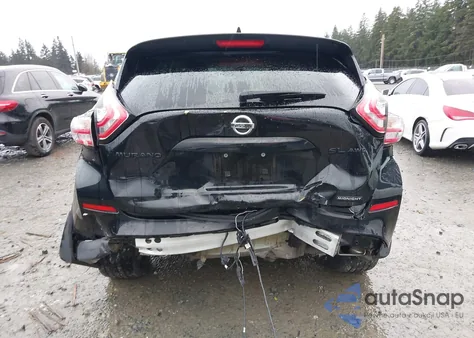 2018 Nissan Murano Sl z USA, uszkodzony, nr VIN 5N1AZ2MH2JN139858